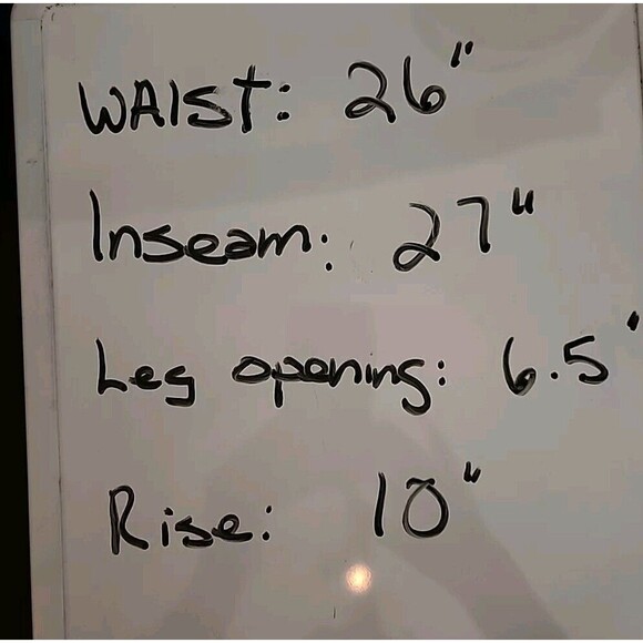 FRAME Jeans Womens 26 Blue Le High Straight Medium Wash Stretch Denim 26×27 - Picture 7 of 9